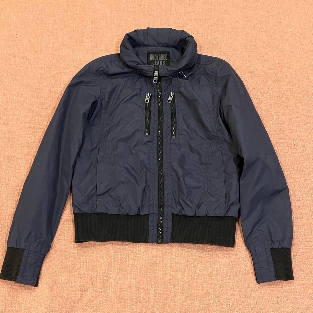 Navy Bomber nylon Jacket wm’s